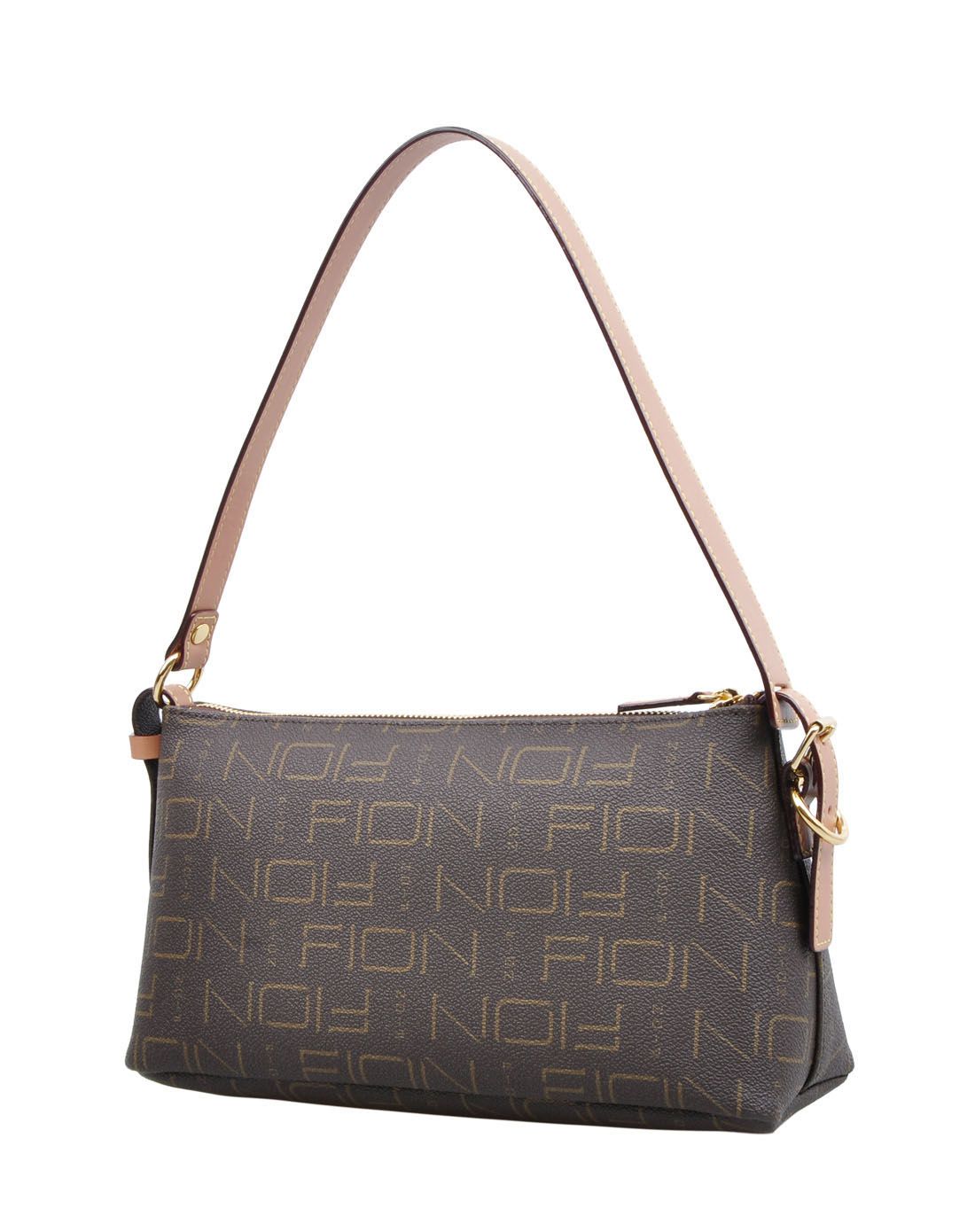 女款经典fion logo商务休闲小方包女包