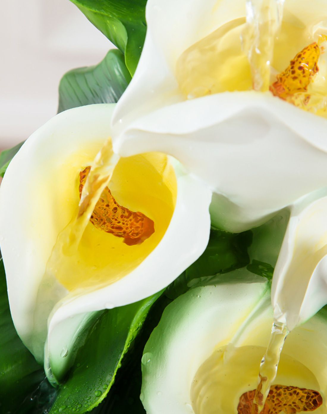 马蹄莲 创意清新流水饰品