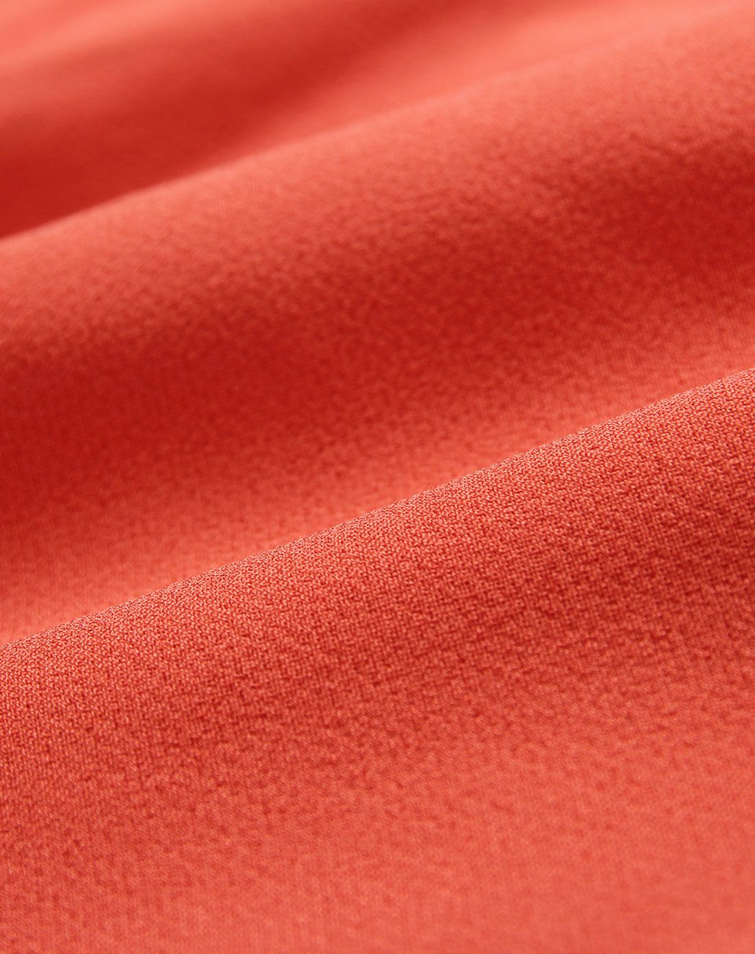 洋红通勤纯色包臀短裙