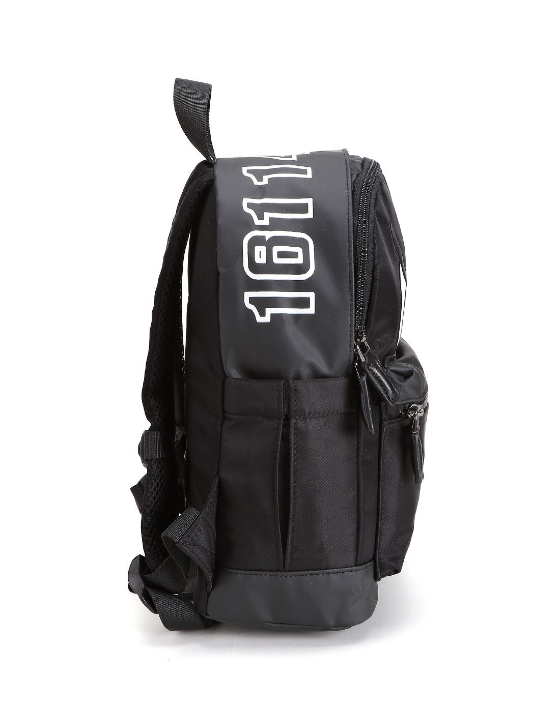 pancoat韩国街头潮牌儿童款休闲双肩包幼儿书包旅游背包双肩包黑色ppk