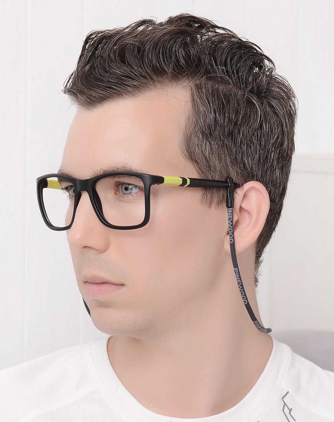 磐雾pinewood北欧户外服鉓专场防滑 中性烟灰色/玫瑰红色眼镜绳 2条装