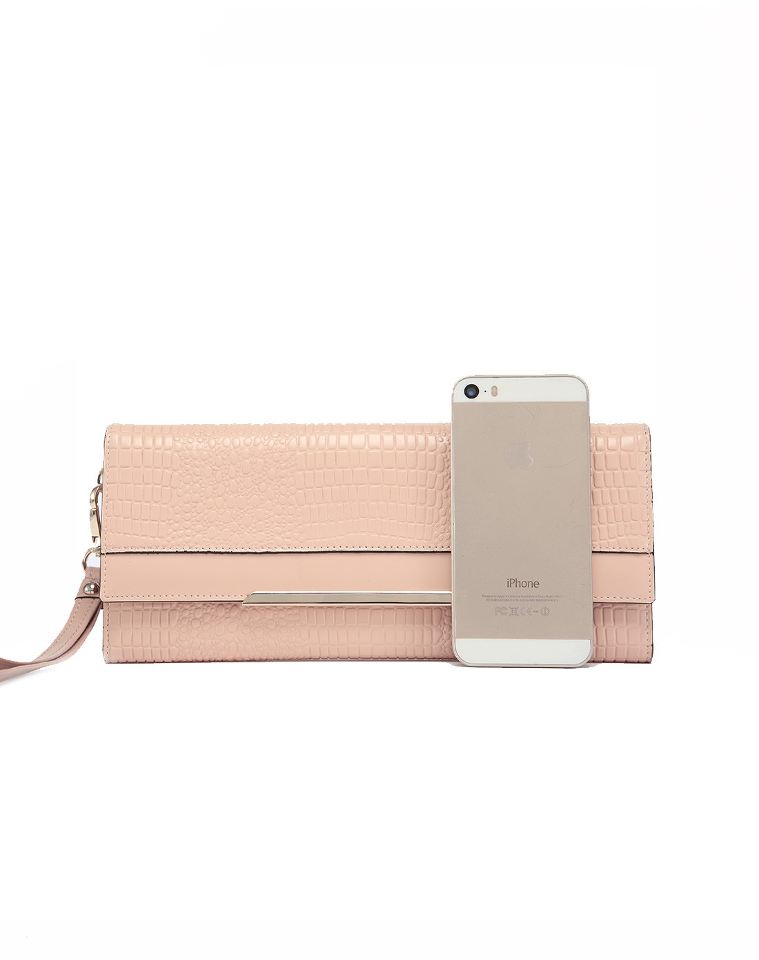 杏色女式手抓包