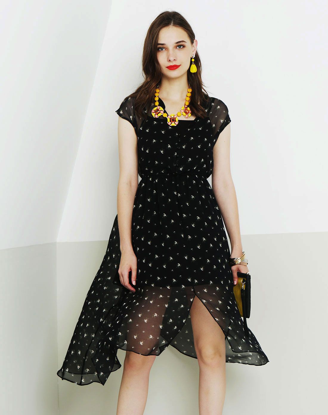 清凉半透明连衣裙(真丝款)