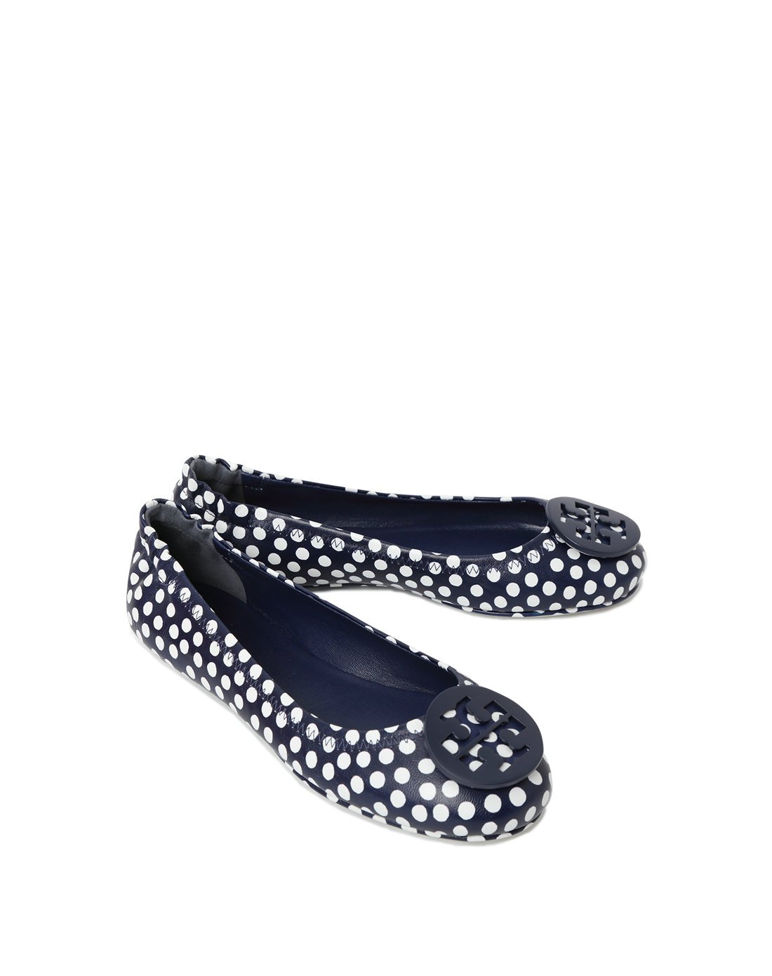 女款经典logo圆点芭蕾舞鞋