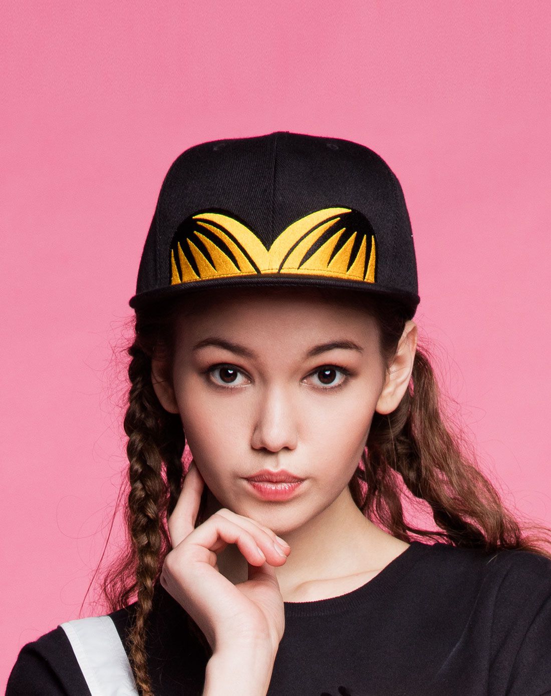 garfield加菲猫联名系列 中性时尚简单图案棒球帽