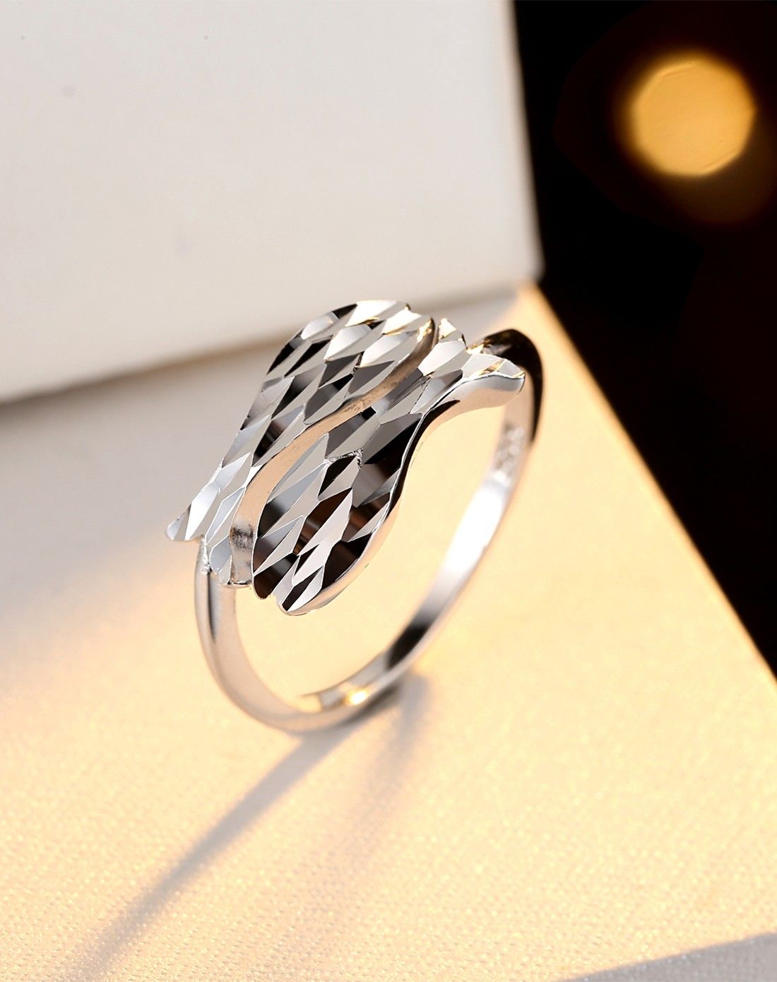 特惠s925银时尚双鱼戒指