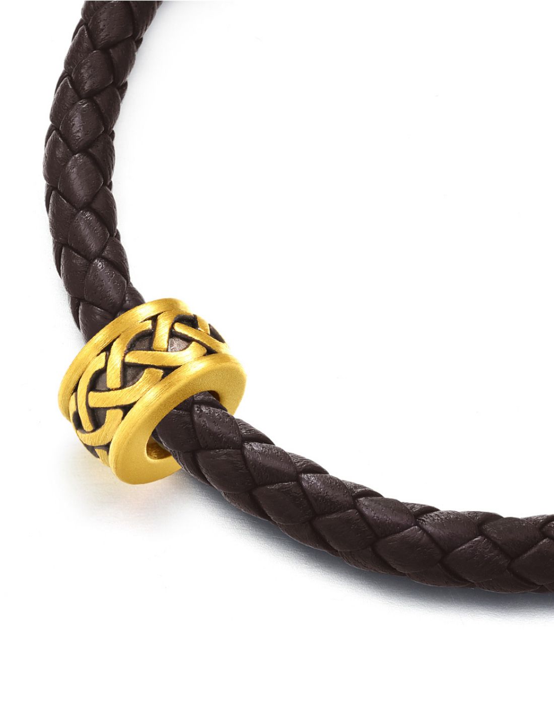 周生生 足金charme xl串珠系列力量转运珠(送19厘米黑色配绳) 定价