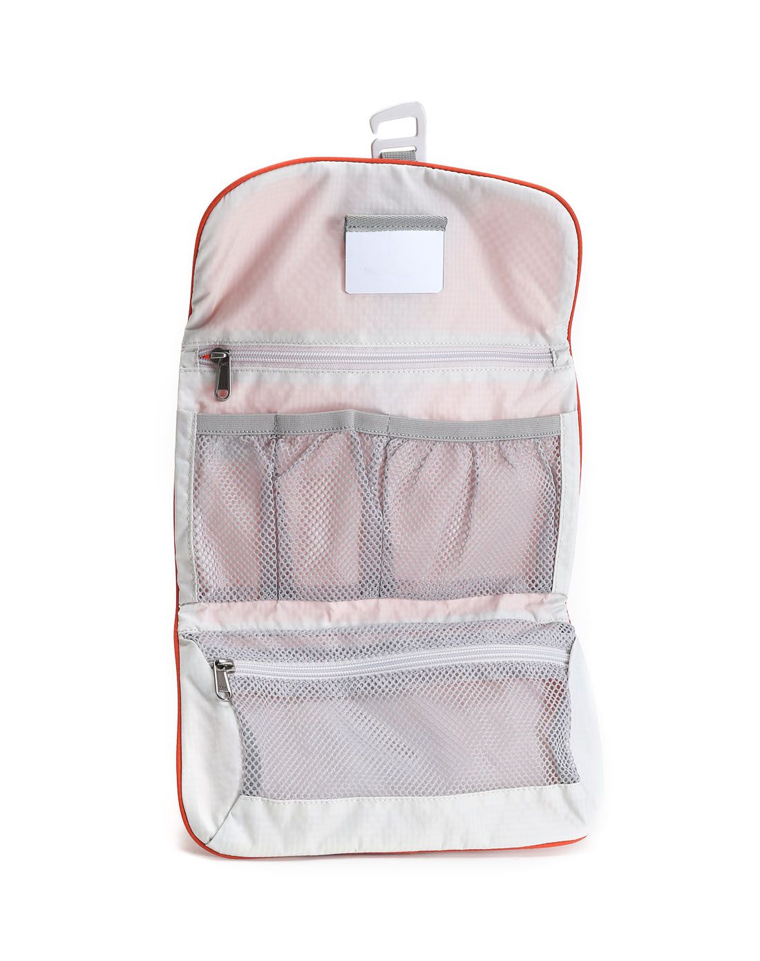 小巧便携 中性款火热橙色盥洗包