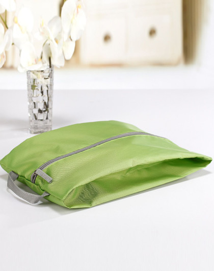 2个装轻松旅游出差,方便携带,鞋子收纳包-绿色