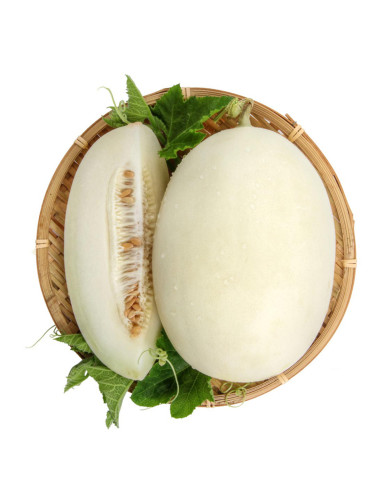【新鲜时令水果】冰糖雪梨蜜瓜2个 芳香甜腻