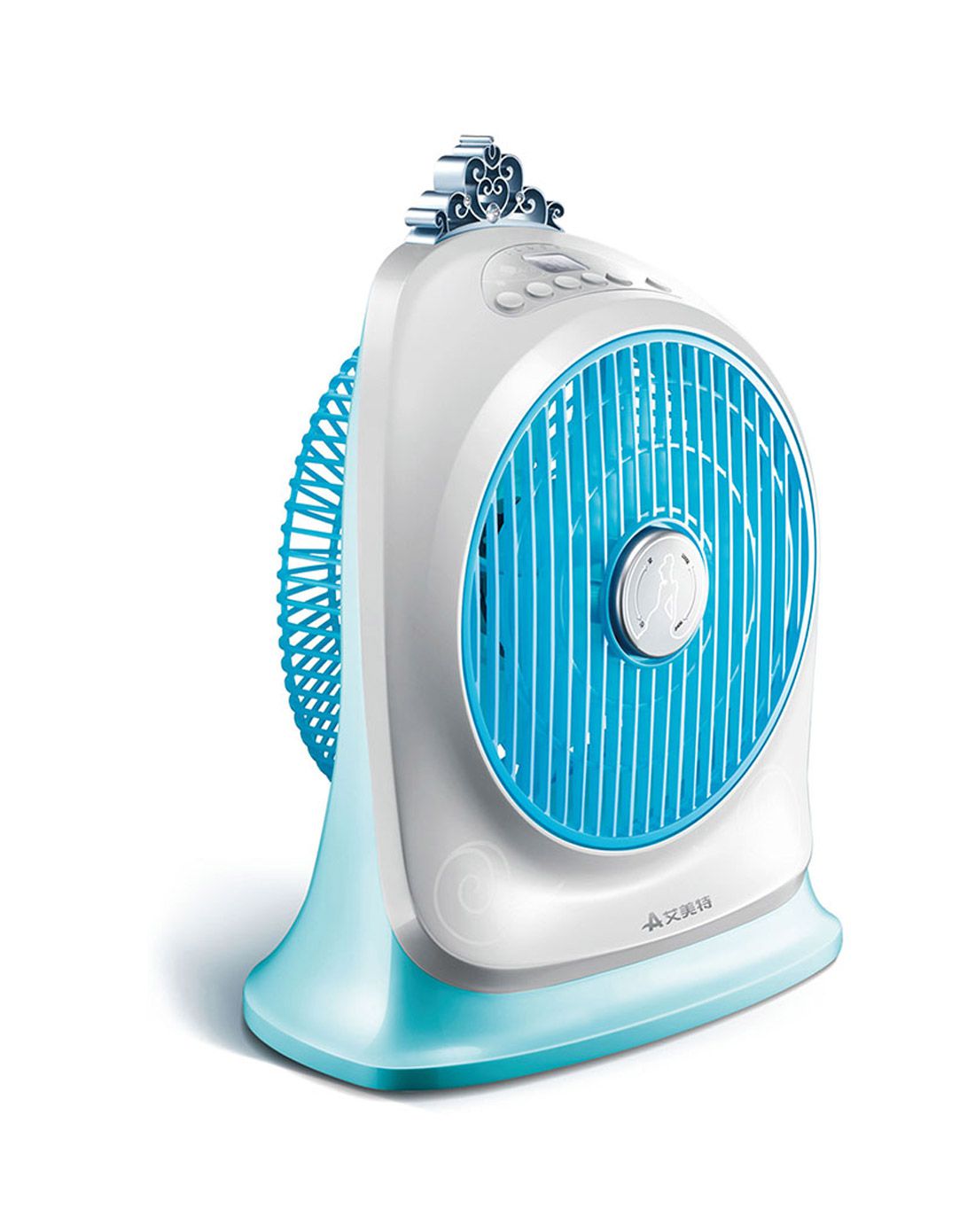 风扇季-大牌风扇推荐-艾美特灰姑娘直流变频公主转页扇fb2554m_唯品会