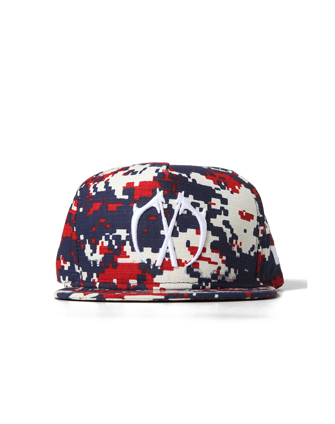 miracle kill男女新款经典款双刀logo刺绣红迷彩棒球帽mk-210610-c50