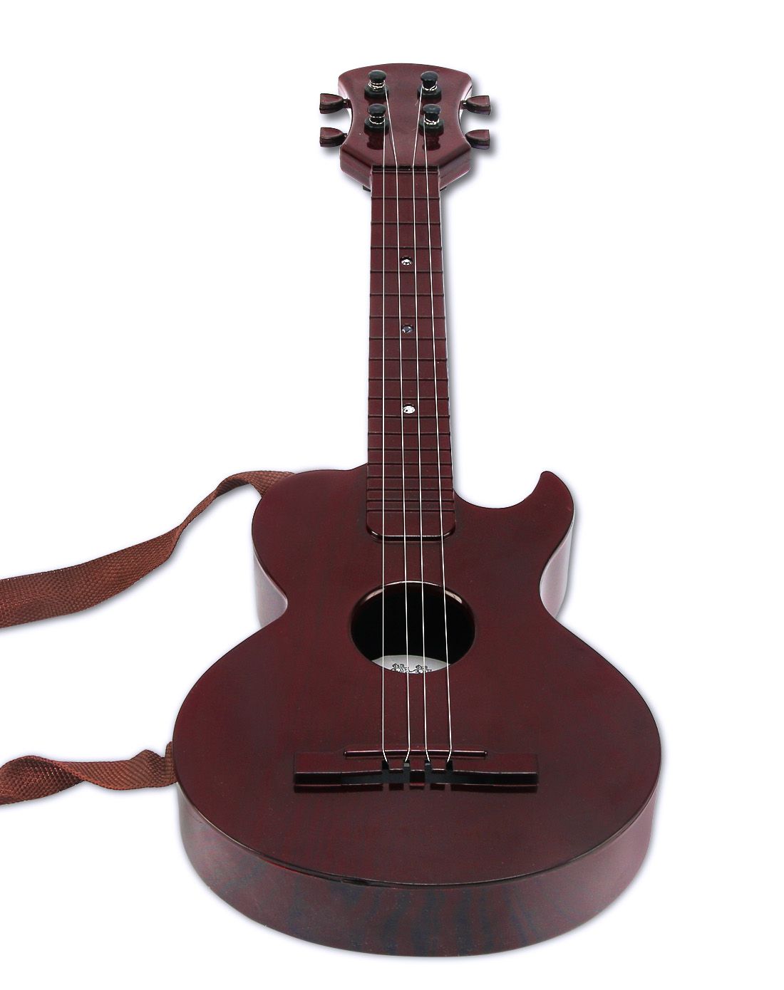 娃娃博士烟花迷你吉他(仿红木)