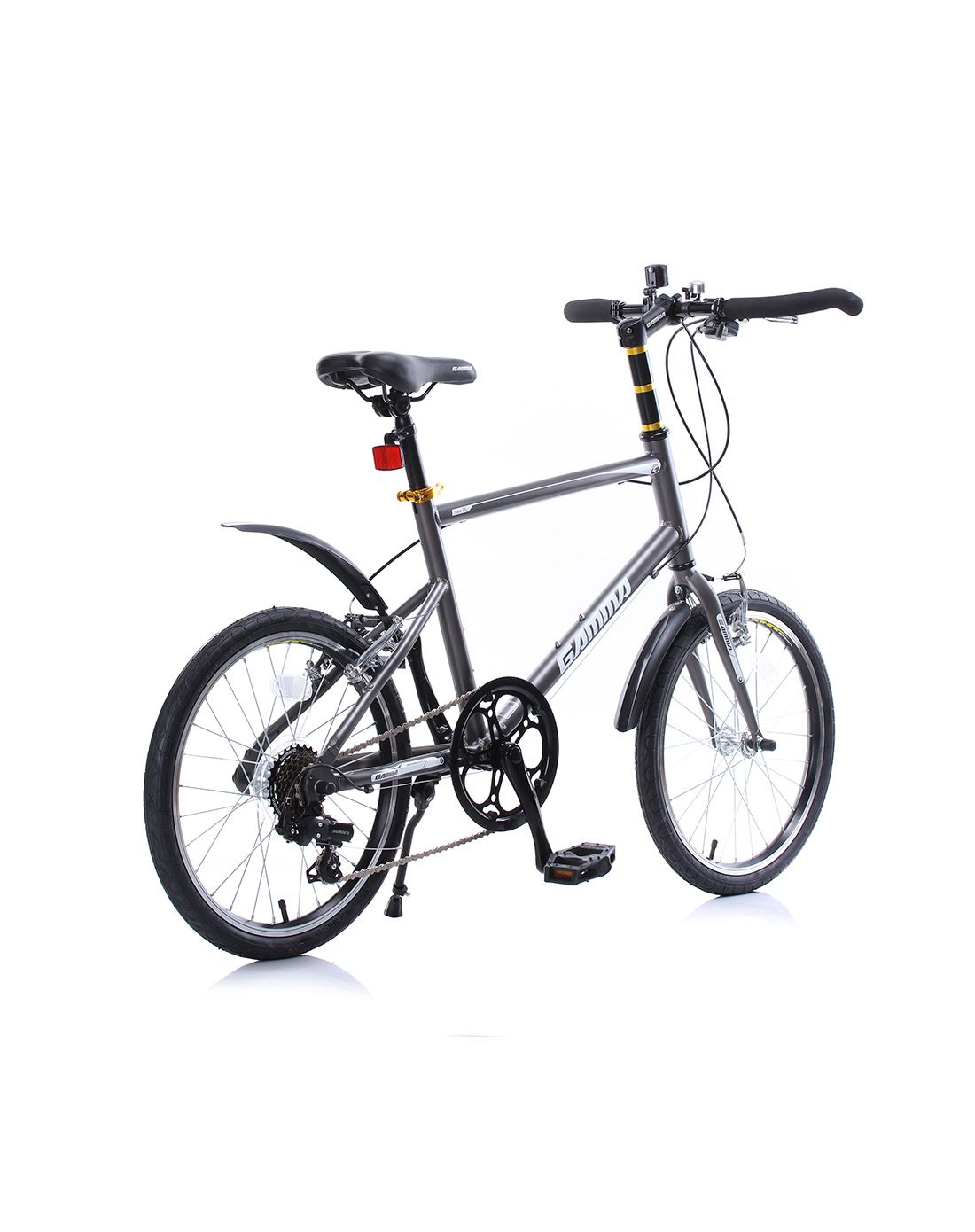 mini款20寸 中性款灰色城市车 铝架7速