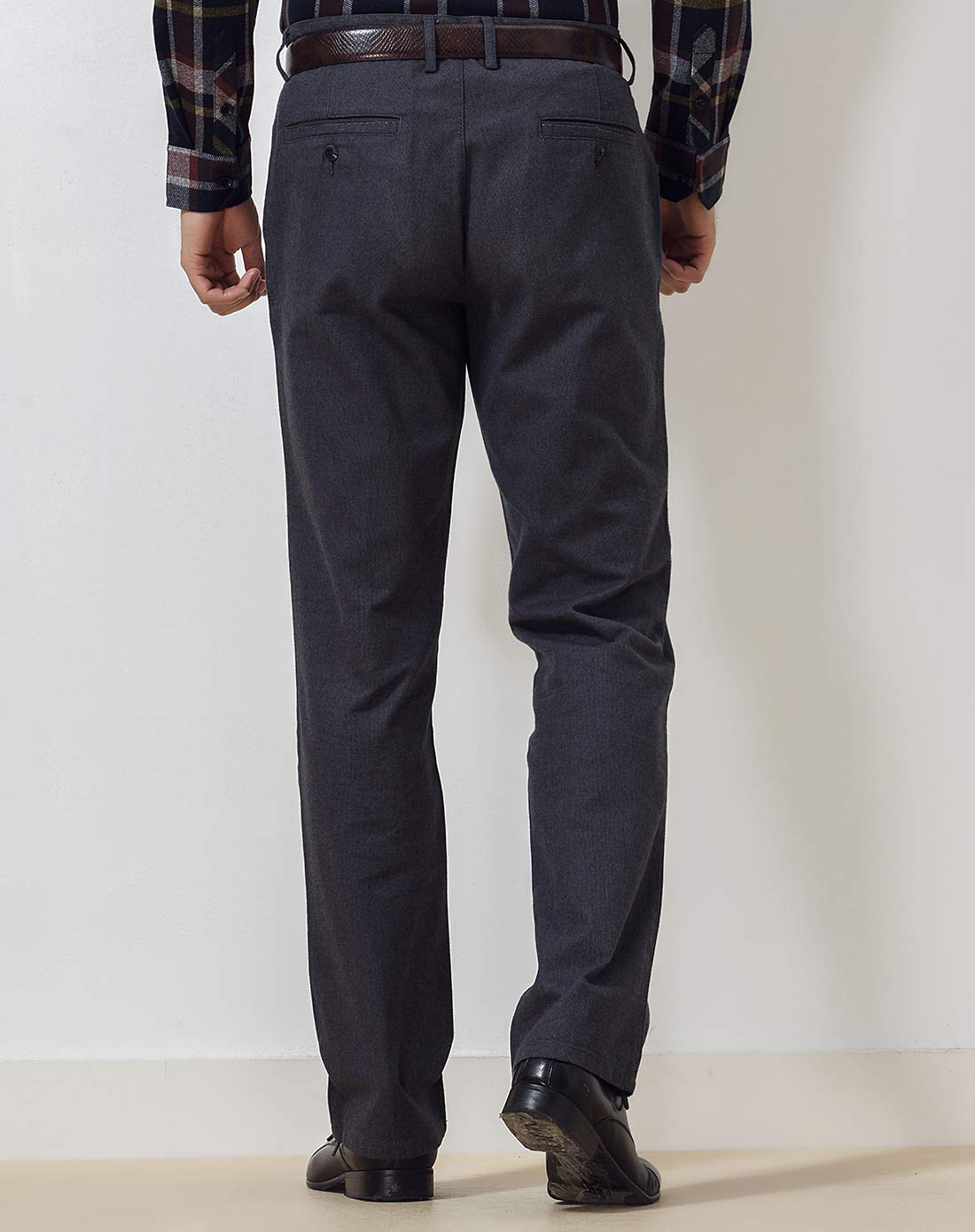 雅戈尔 男士商务休闲水洗裤休闲裤