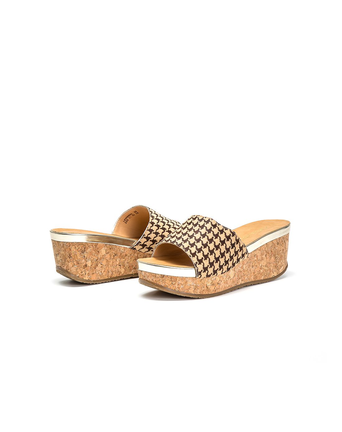 奥卡索walker shop女鞋专场 artemis浅杏色马毛舒适女凉拖