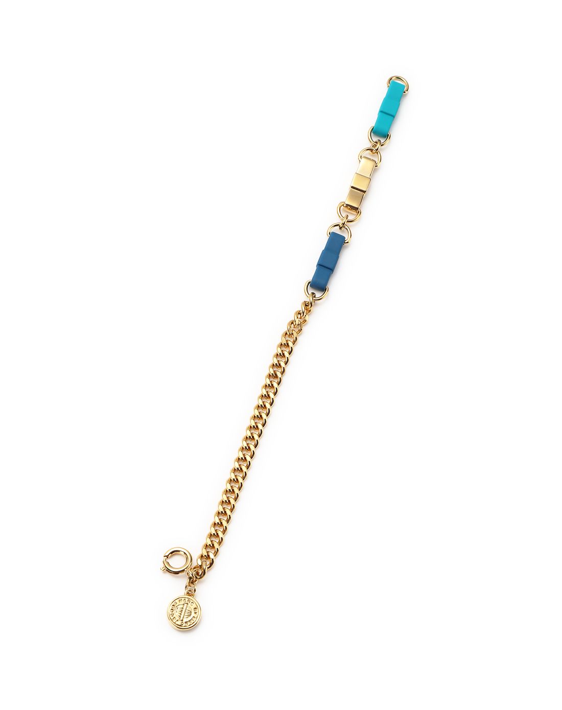 marc by marc jacobs女款玫瑰金色简约精致手链