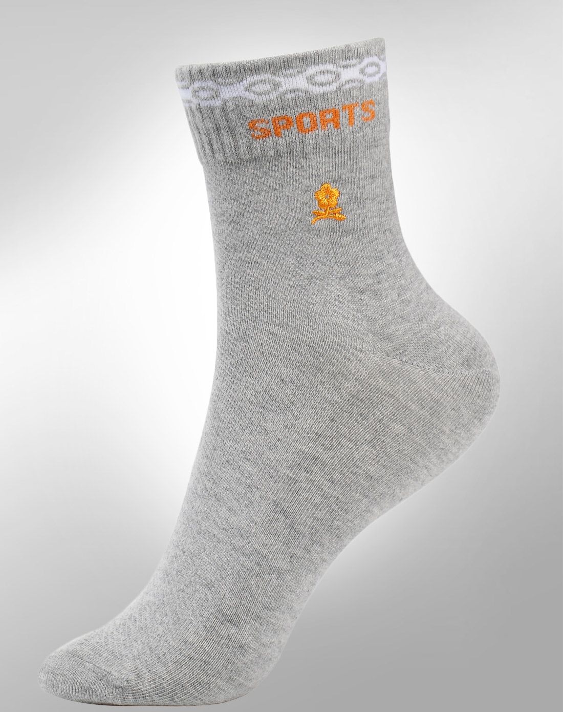 3双装梦特娇运动女袜(混色随机)