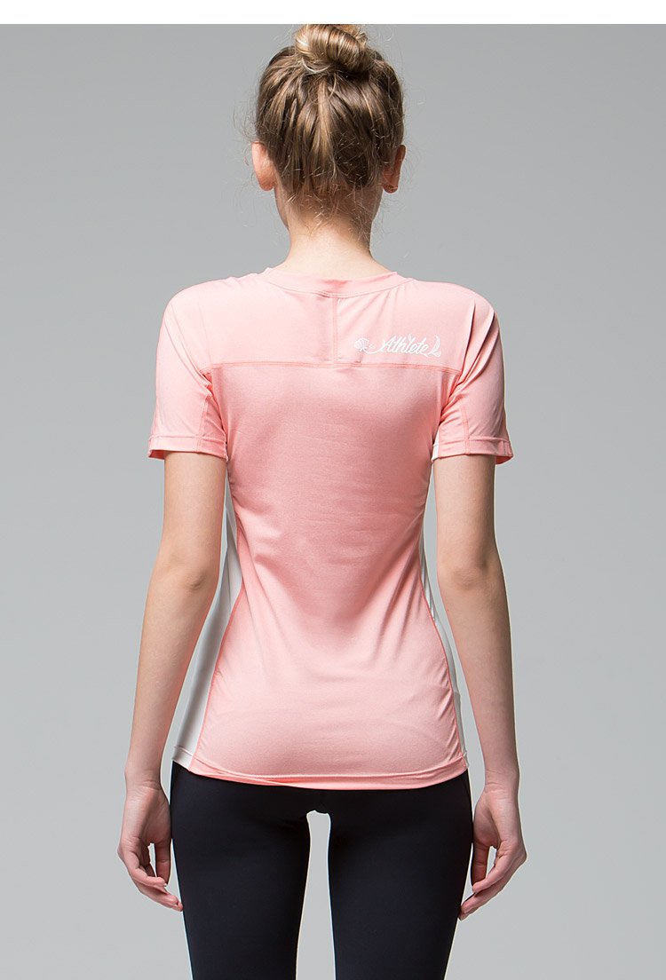 athlete 舒适透气 女款瑜伽t