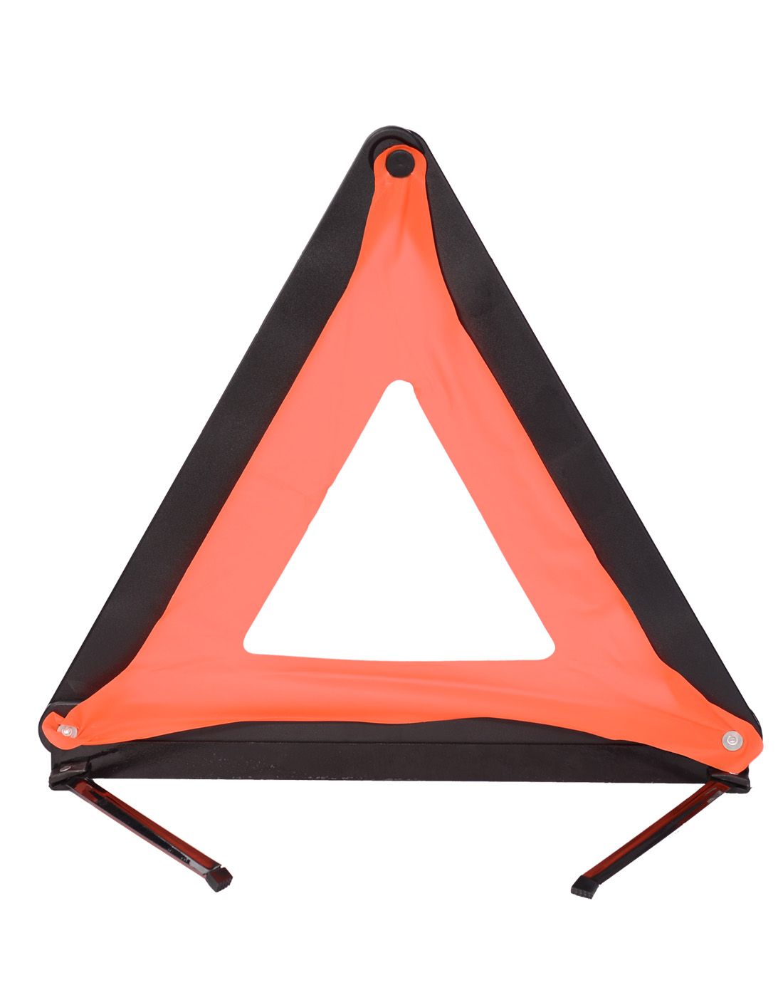 在路上 反光三角架