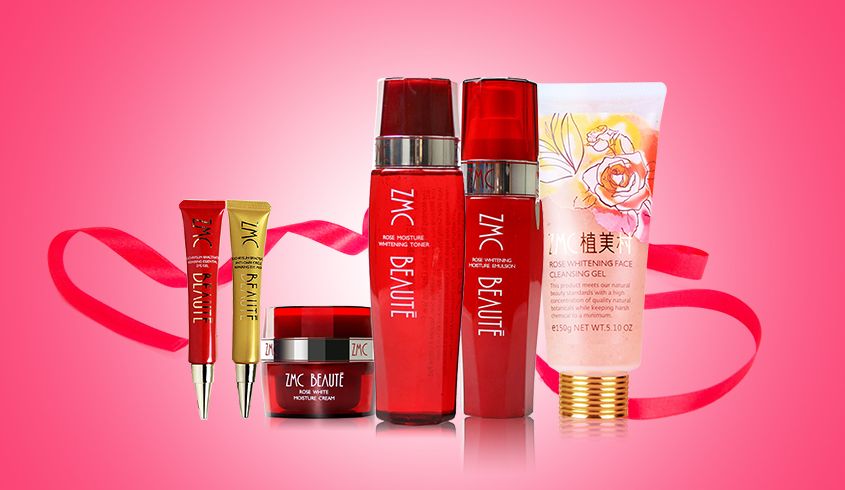 植美村玫瑰白皙润颜套装