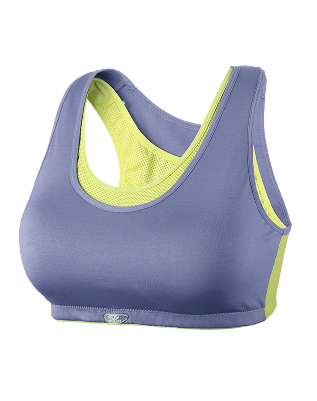 防震透气速干 女士运动内衣 高强度系列灰色 亮绿色