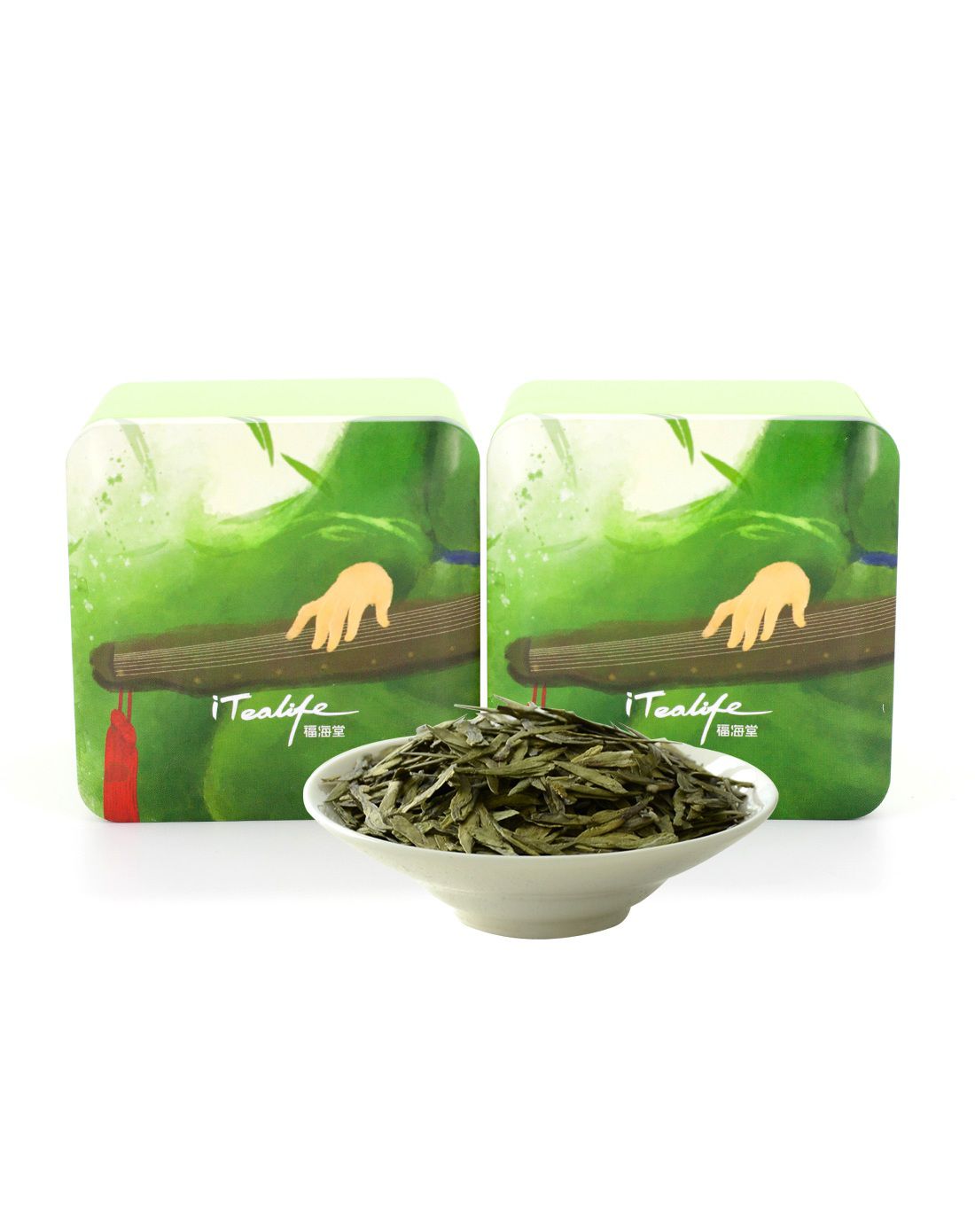 福海堂一级西湖龙井50g铁盒装