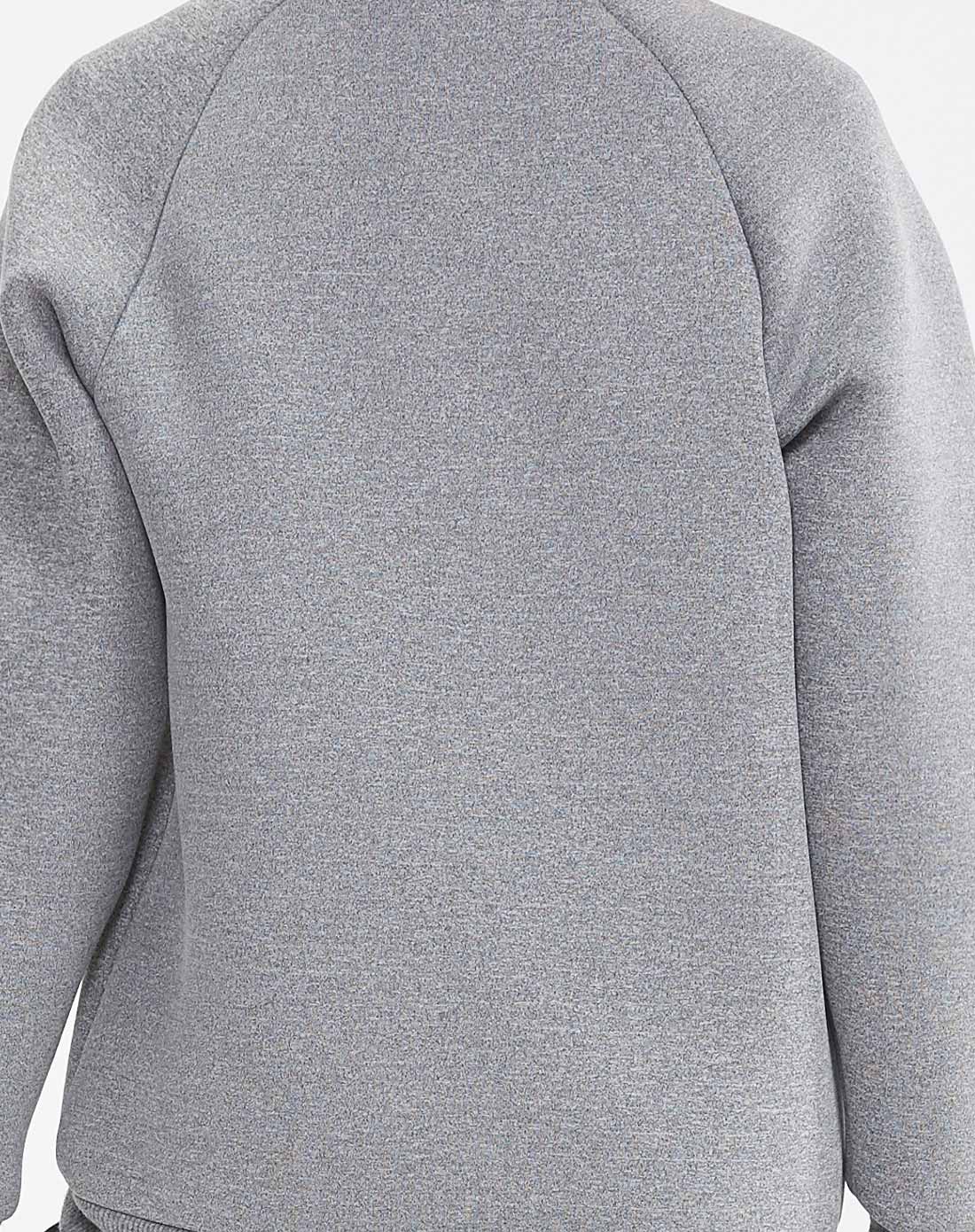 男童深麻灰针织卫衣