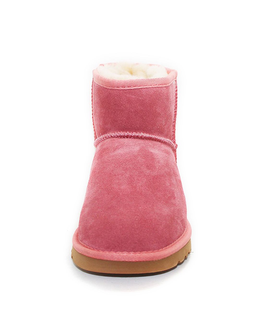 > ozlamb ugg 时尚短筒雪地靴粉色
