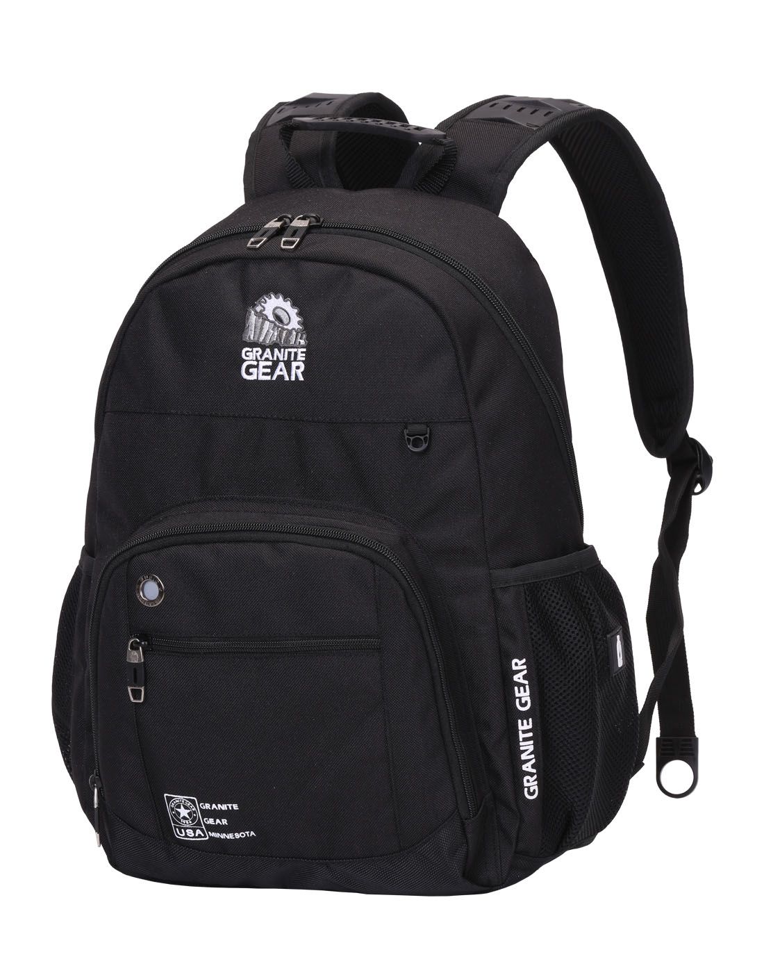 美国granite gear户外包专场实用透气 中性款黑色22l双肩背包g7051bk