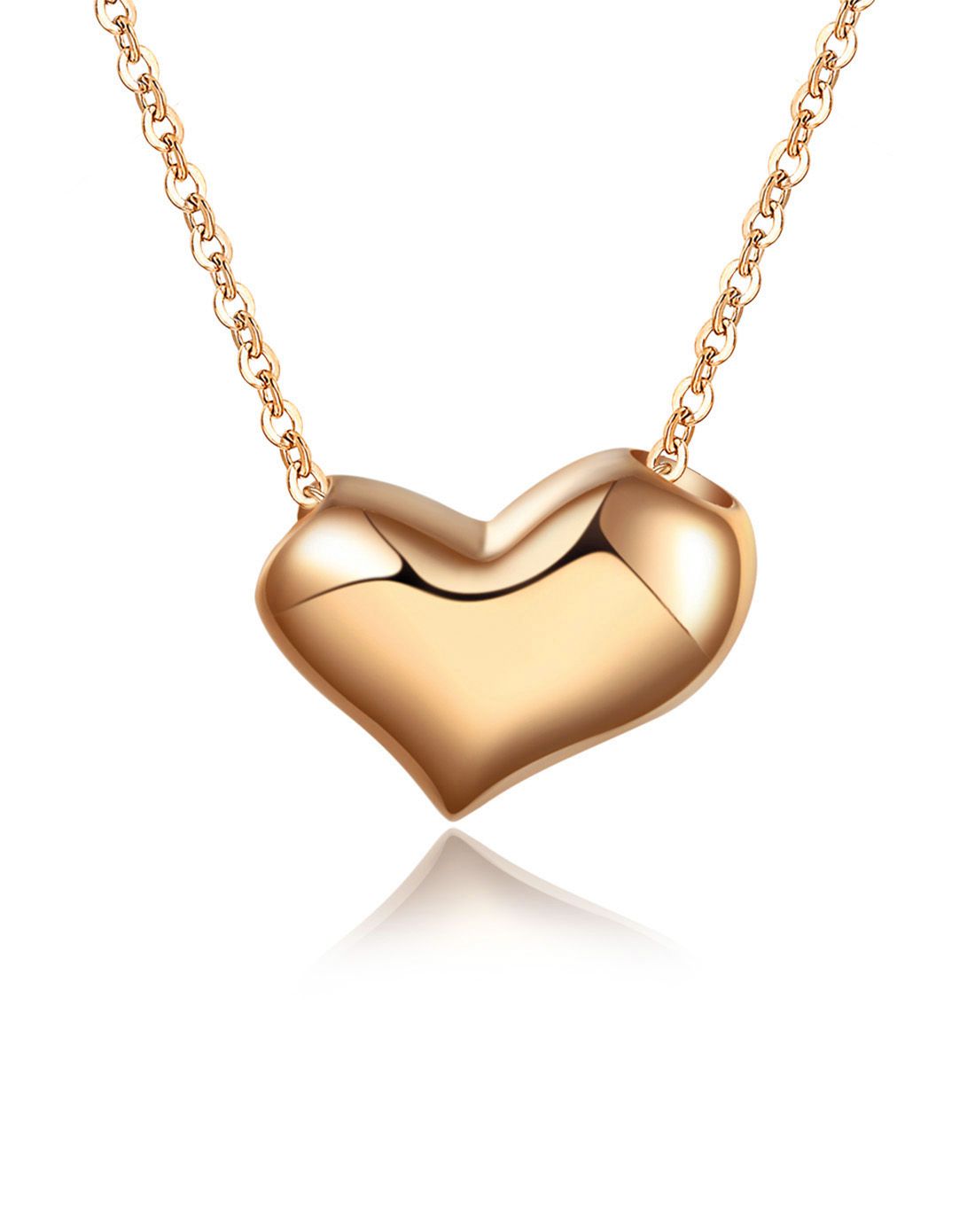 黛慕妮 18k玫瑰金k金套链