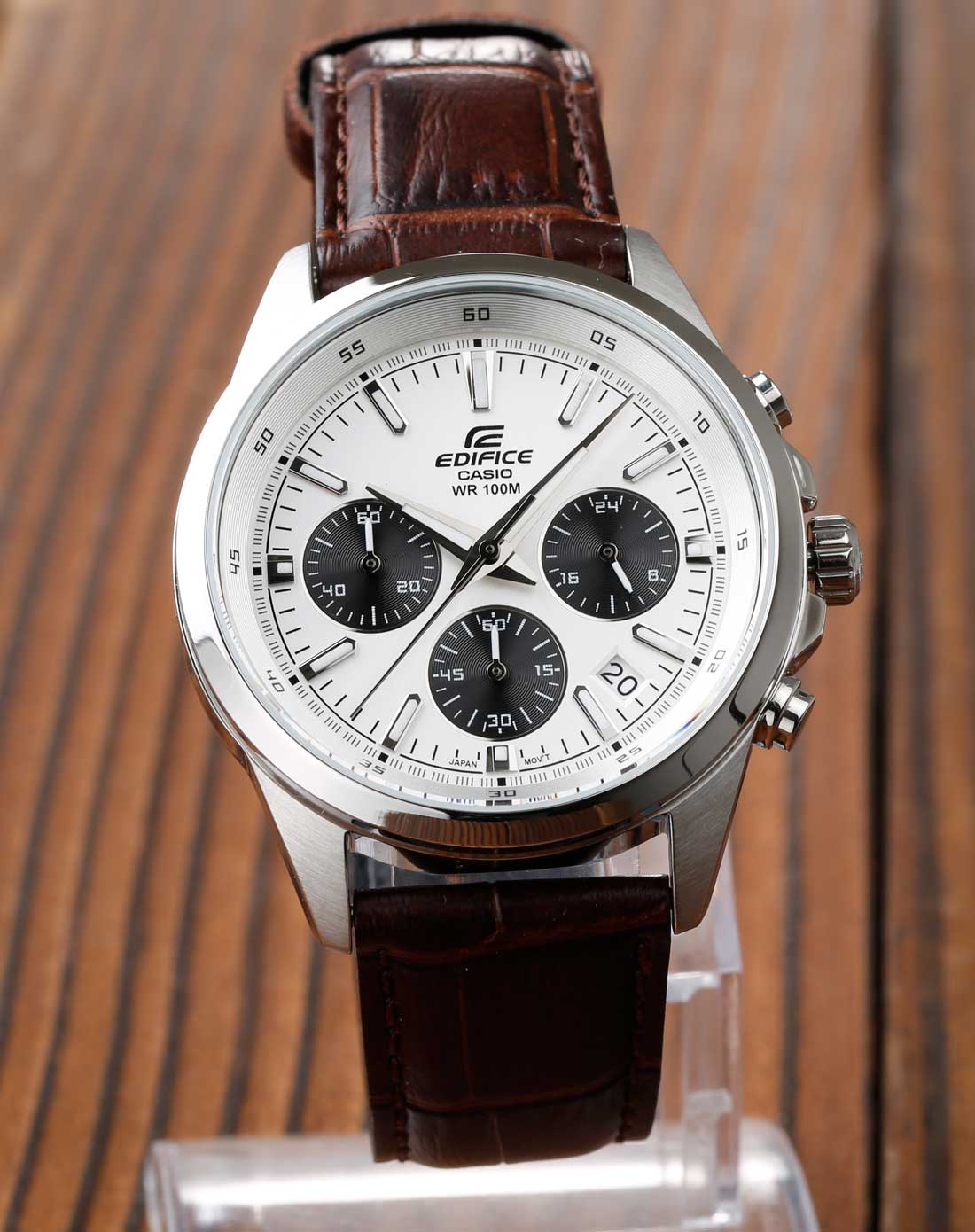 卡西欧casioedifice金属系列皮带石英男表efr-527l-7a_唯品会