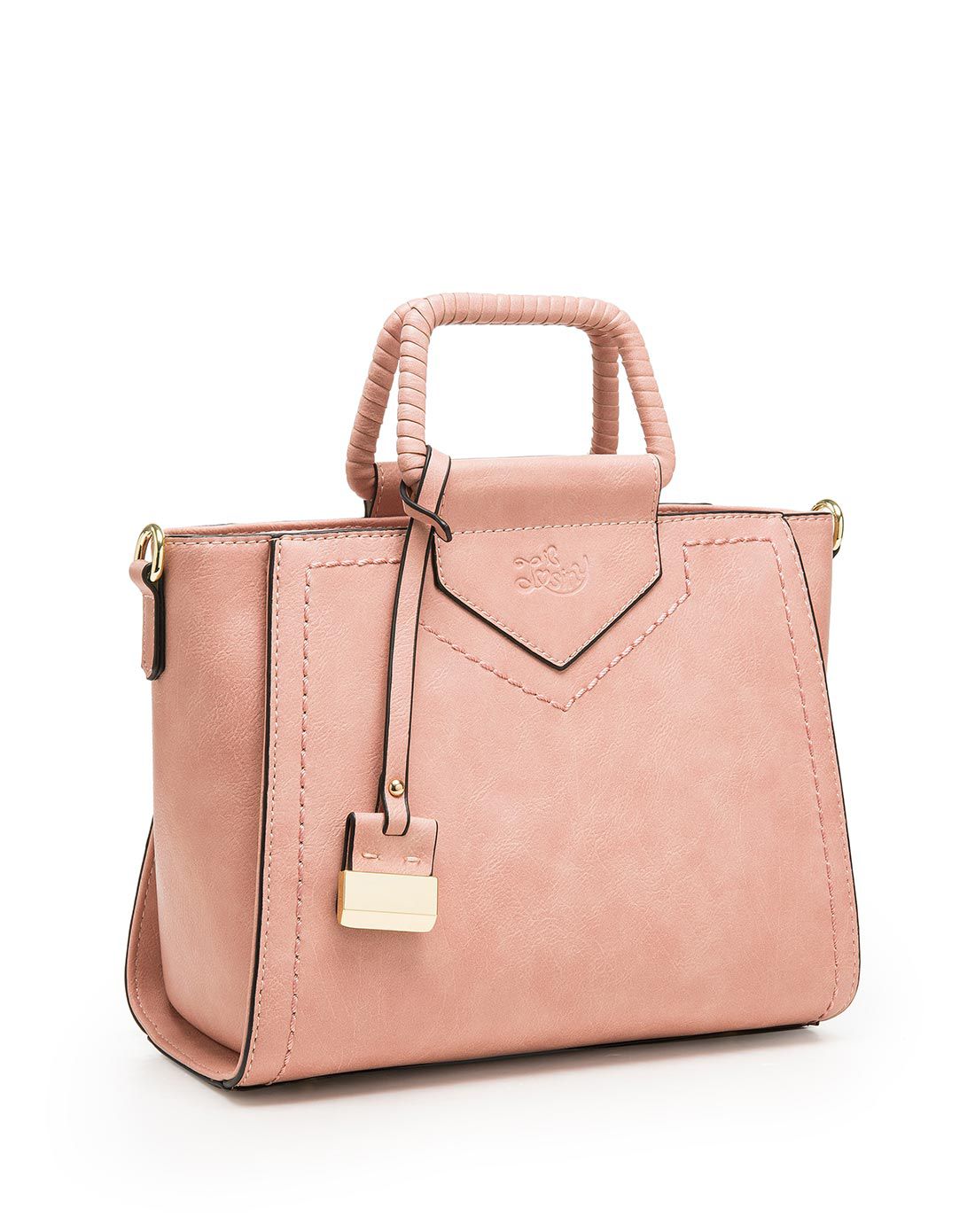 卓诗尼josiny2016年专柜新品粉红色复古时尚韩版翅膀包pm16218011