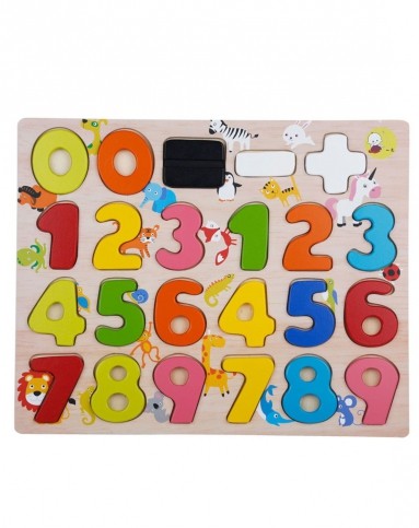 酷漫居益智数字拼图玩具