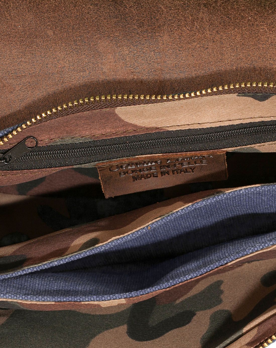 andrea cardone蓝色休闲手提斜挎包