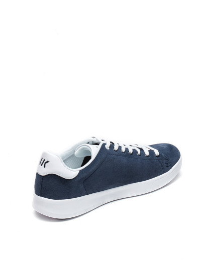 意大利lumberjack男女鞋春夏系列男款系带绒面休闲鞋藏蓝/白色sm30005