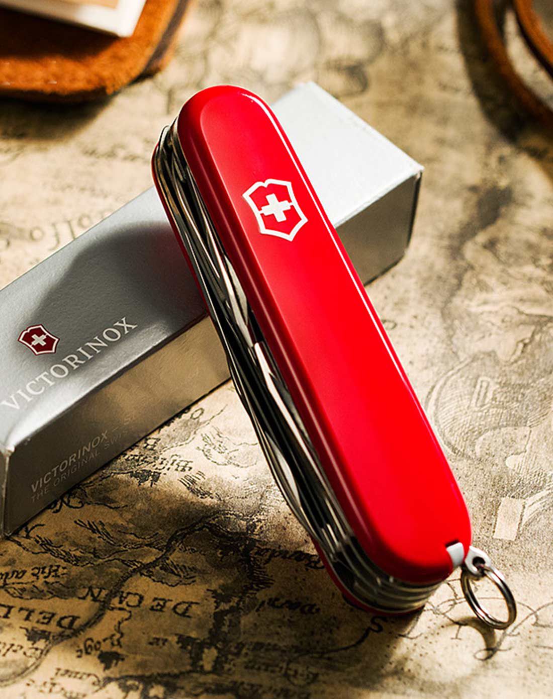 victorinox 瑞士军刀91mm 标准型红色12功能刀