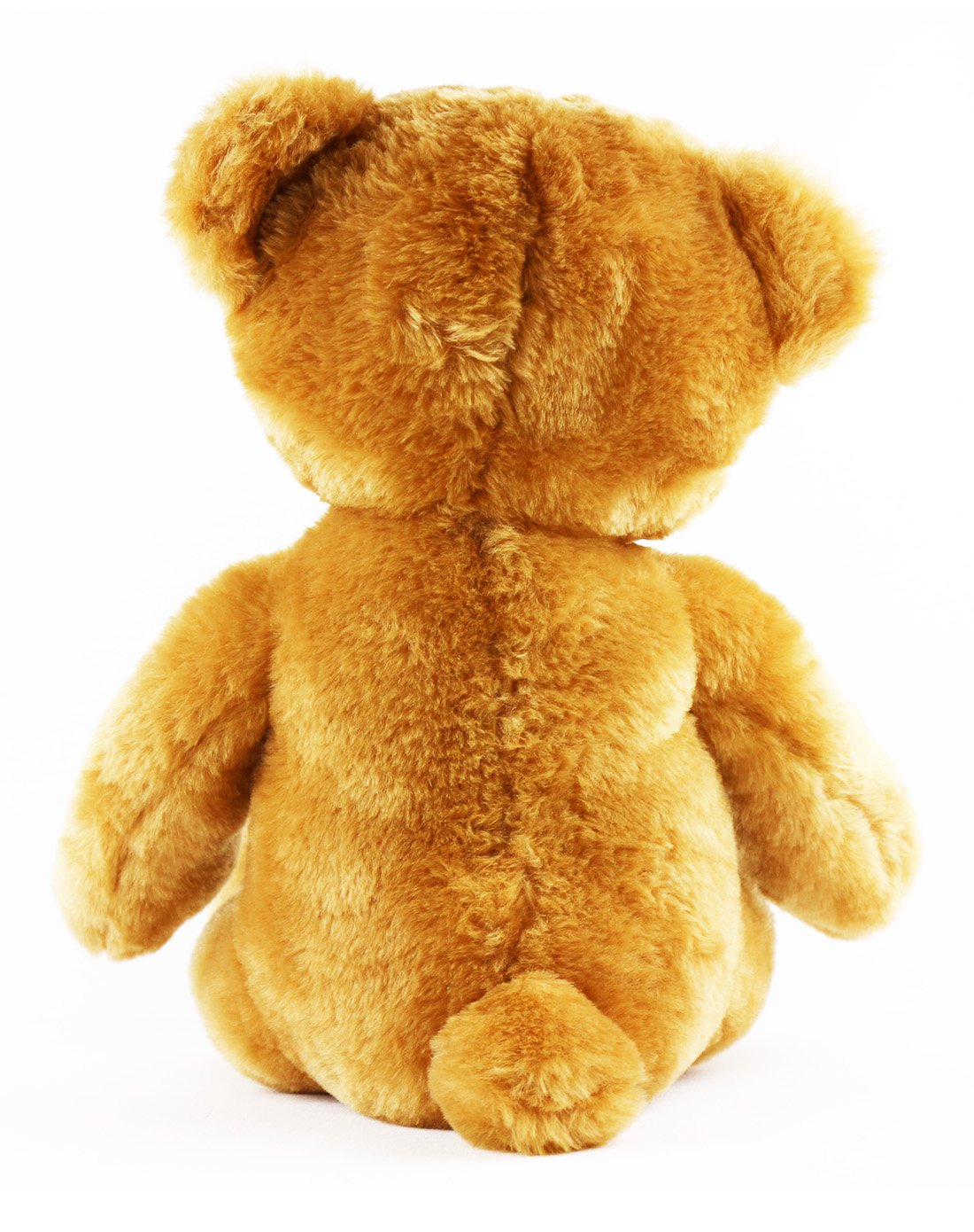 德国hermann teddy赫尔曼橘色泰迪熊 50cm 收藏手工版 仿真玩偶 0岁