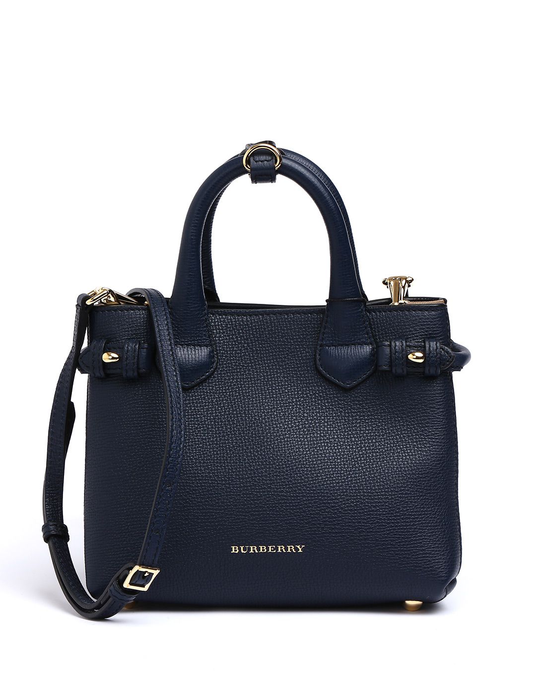 burberry女士深蓝色休闲单肩包