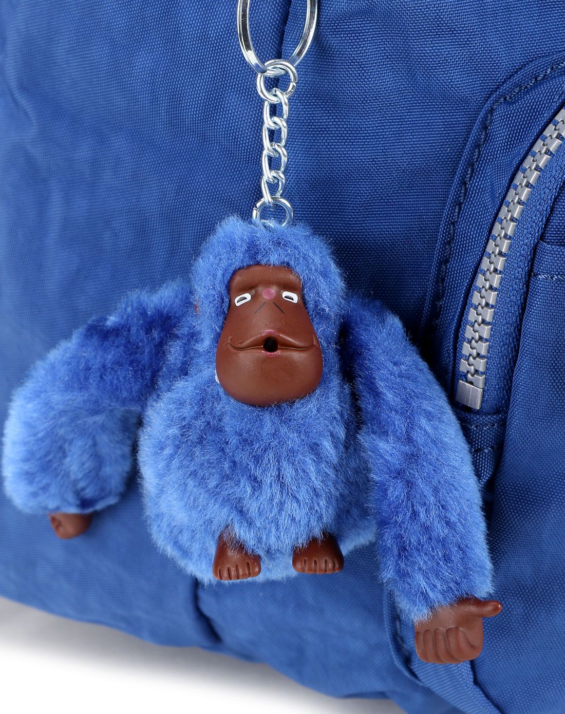 kipling猴子钴蓝色双肩背包