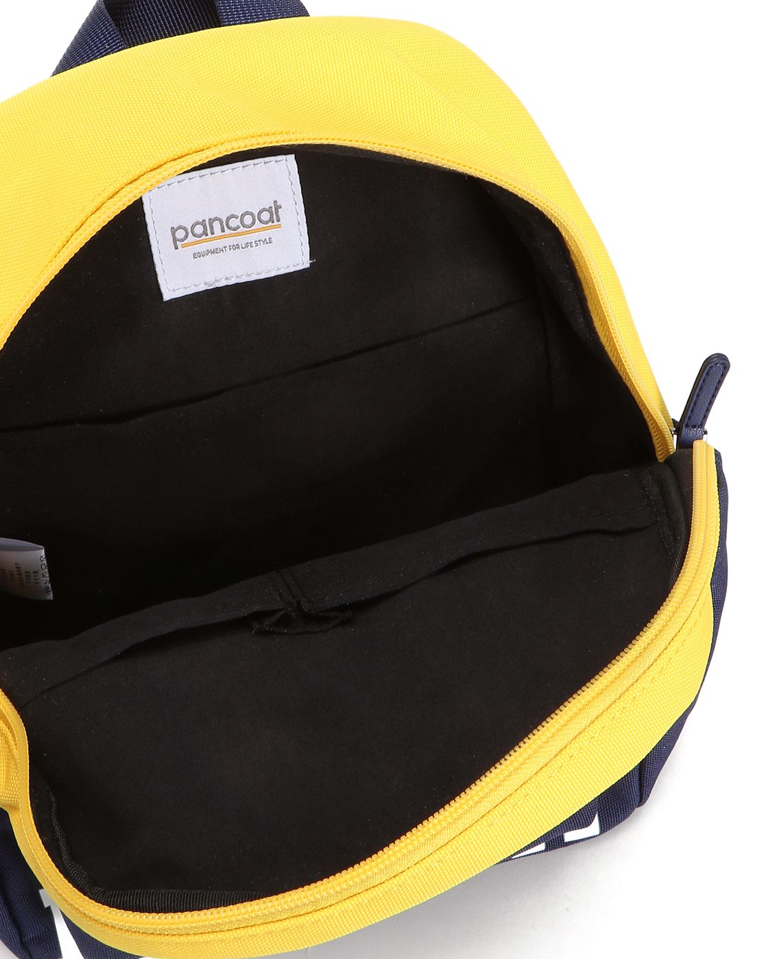 pancoat韩国街头潮牌欢乐出行时尚俏皮双肩包中黄ppkbp163802f82_唯品