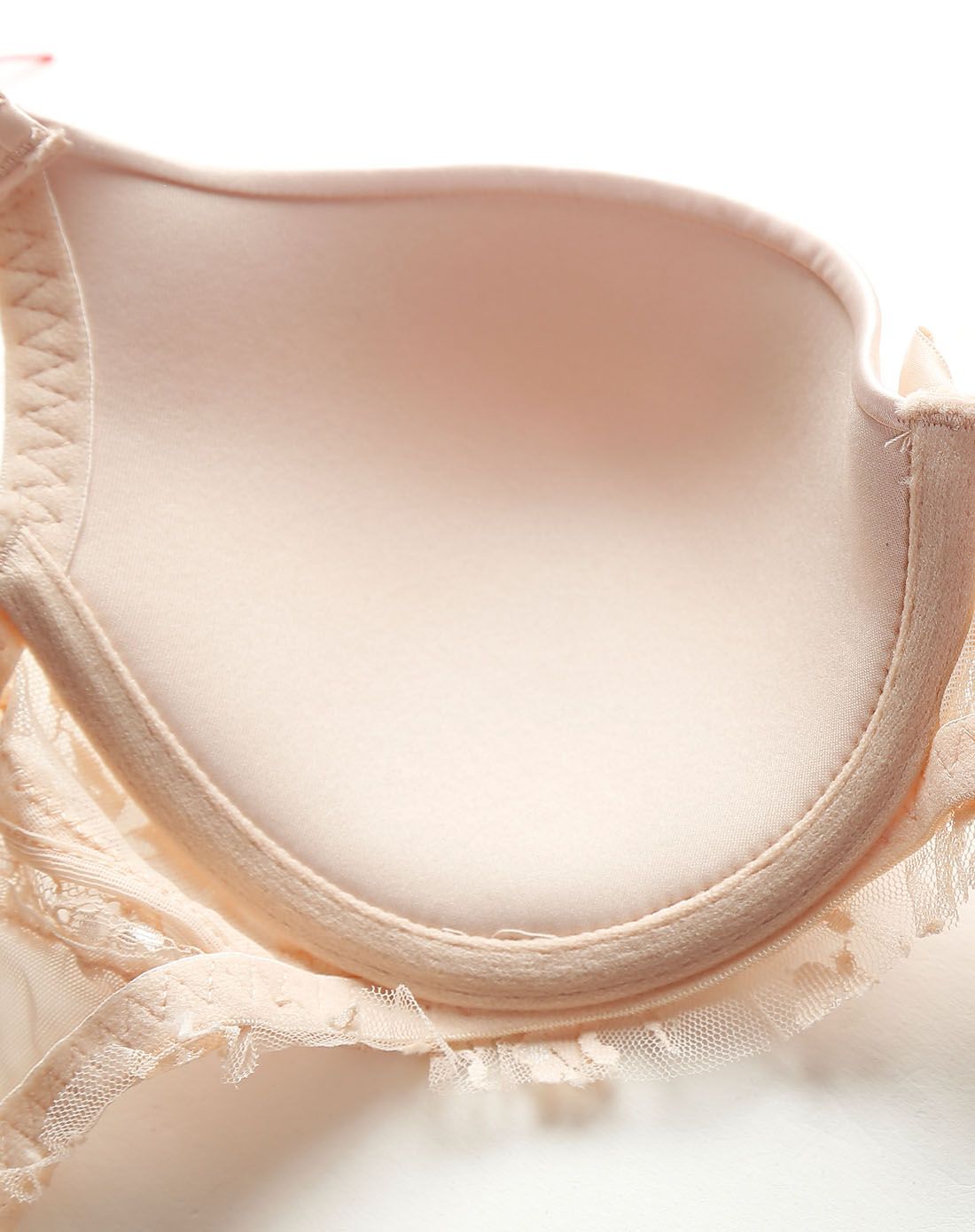 elle-内衣肤色优雅蕾丝绣花3/4薄杯文胸1wd193800004_唯品会