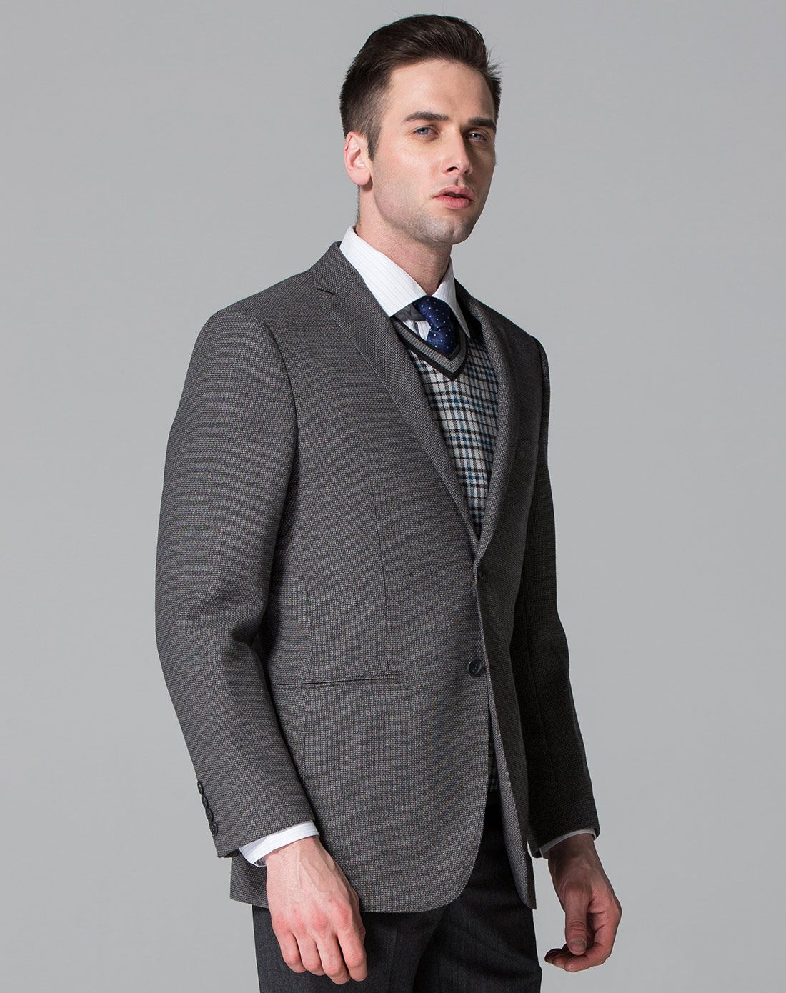 男款成熟西服(羊毛)