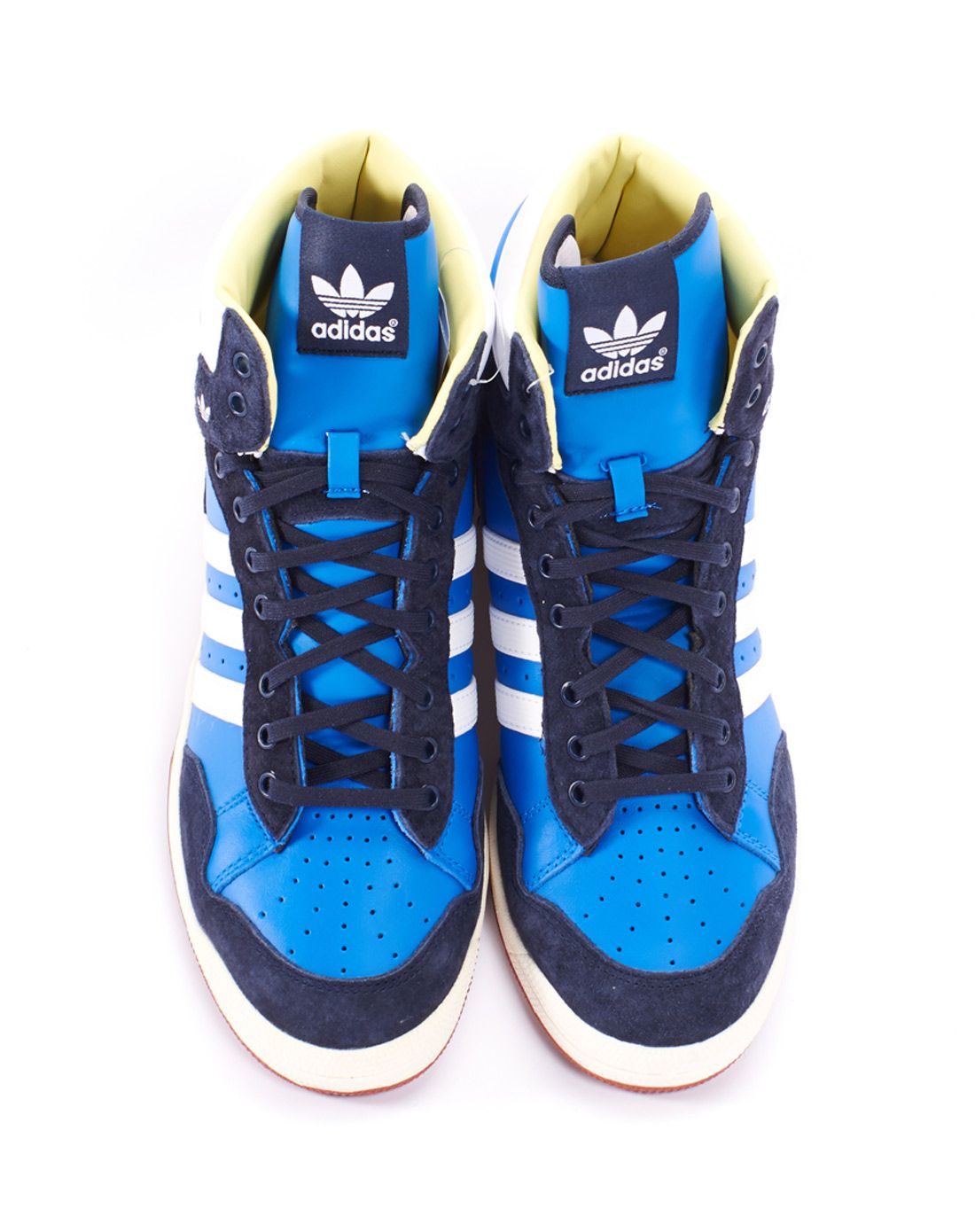 时尚休闲 男款蓝色复古鞋 三叶草系列