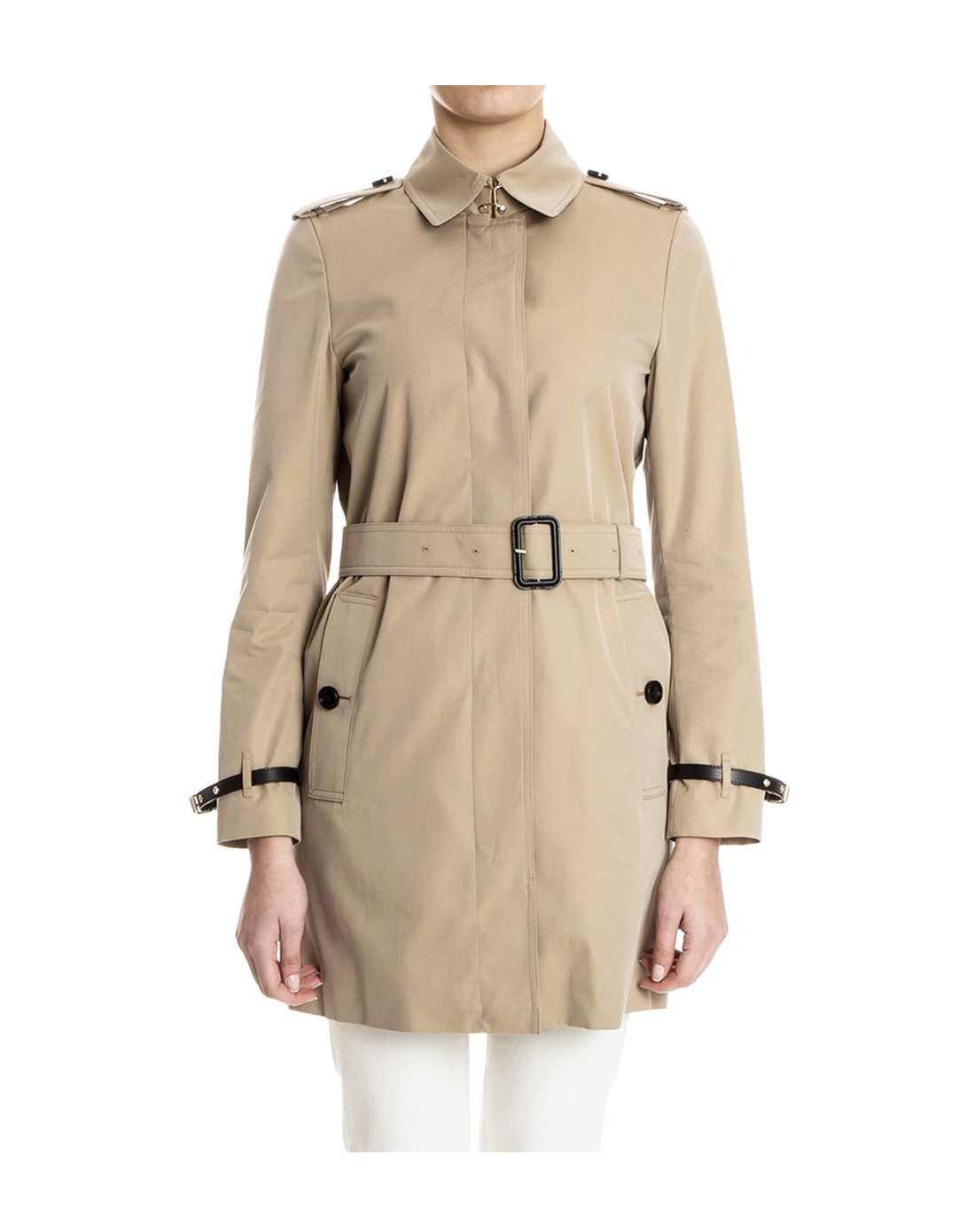 博柏利burberry 经典女士风衣3955592honey_唯品会