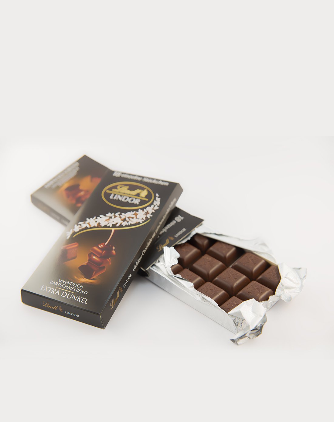 德国瑞士莲lindt lindor软心小块装特浓黑巧克力100g