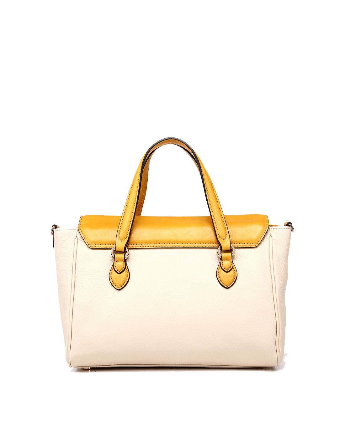 女款米白手提包