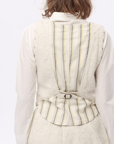 欧式合体短款马甲女