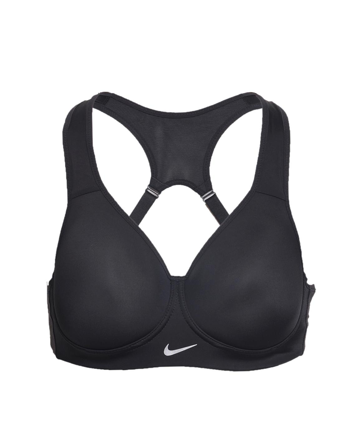 耐克nike 透气支撑 女款黑色运动内衣