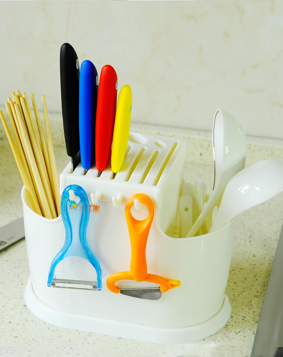 宝优妮多功能筷子篓0828刀架篓